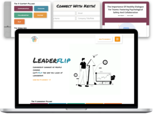 Bent Creative Portfolio: Leaderflip Website